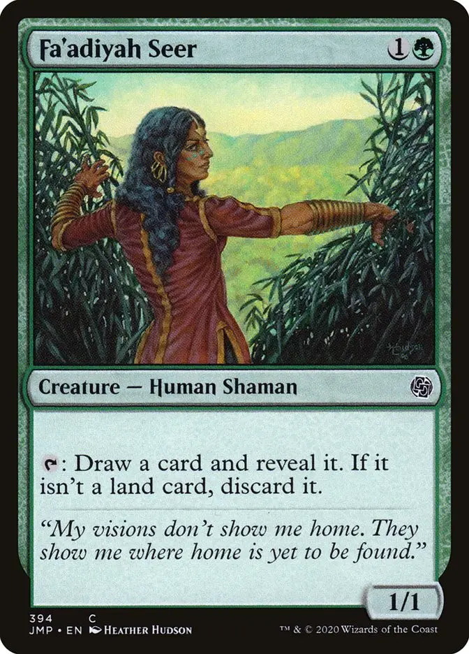 Fa adiyah Seer (Jumpstart)