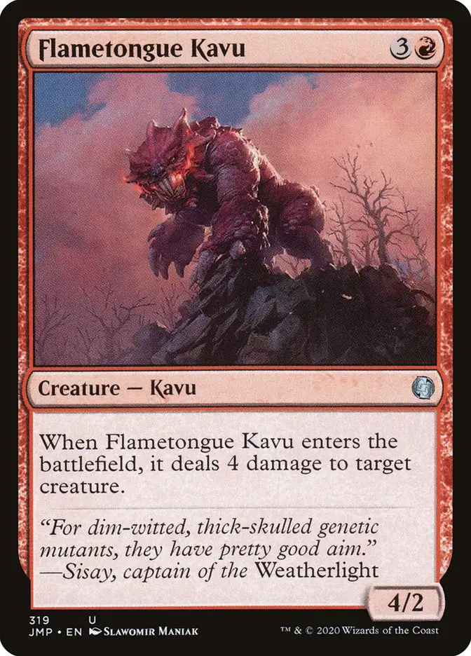 Flametongue Kavu (Jumpstart)