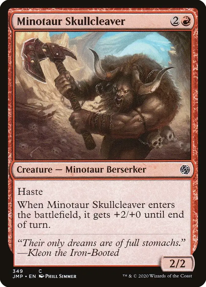 Minotaur Skullcleaver (Jumpstart)