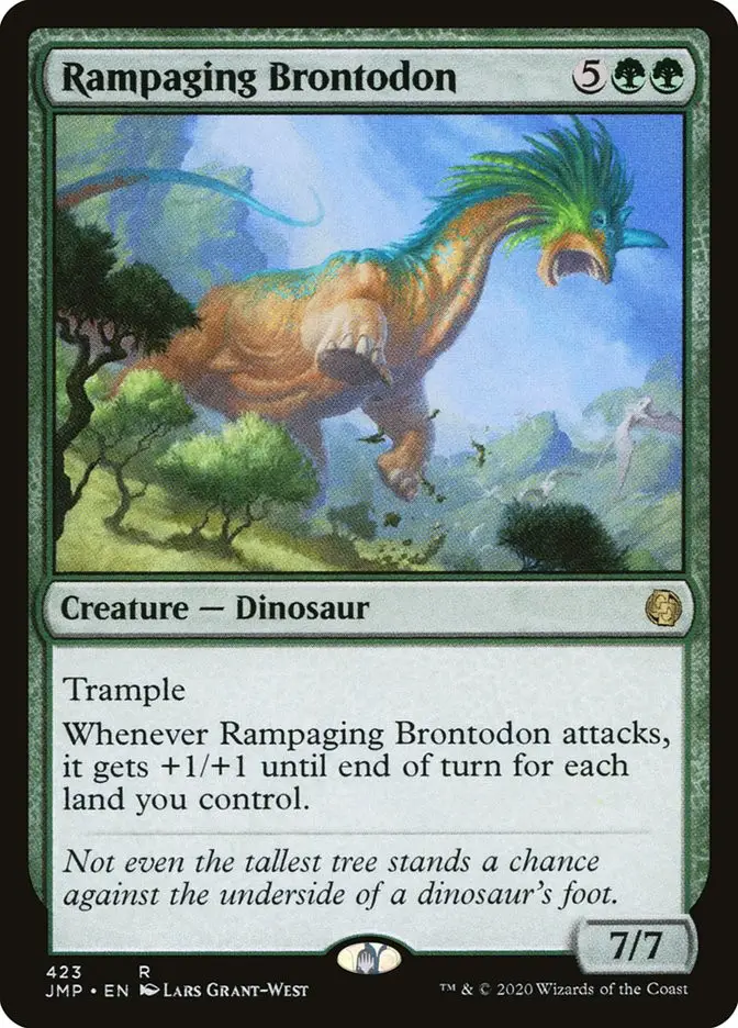 Rampaging Brontodon (Jumpstart)