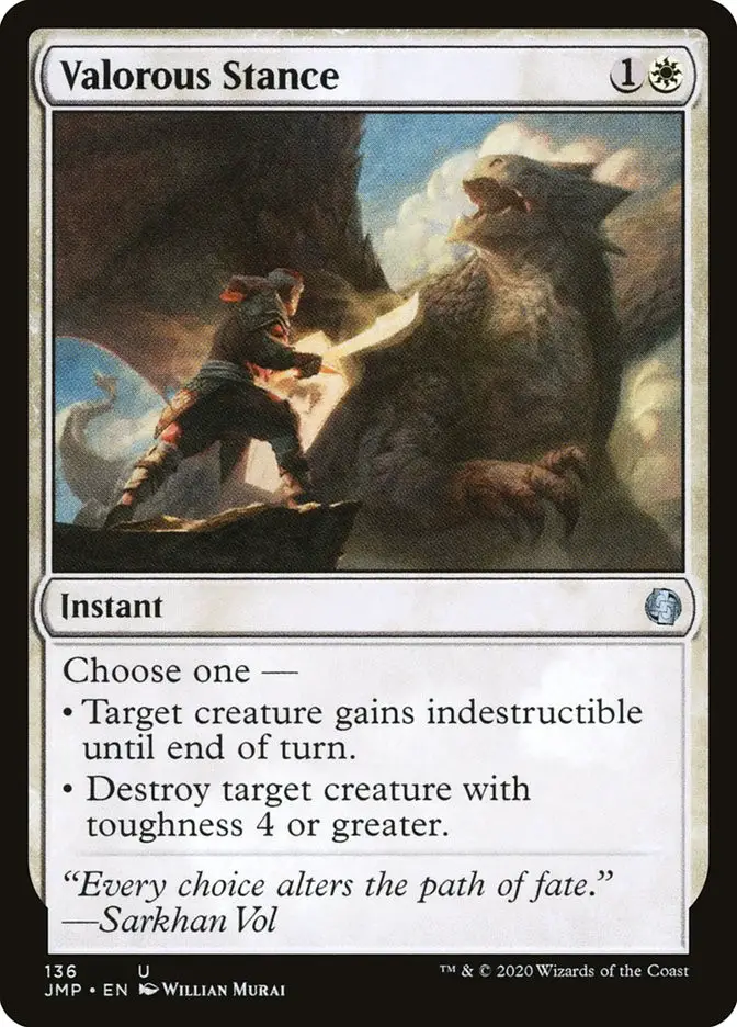 Valorous Stance (Jumpstart)