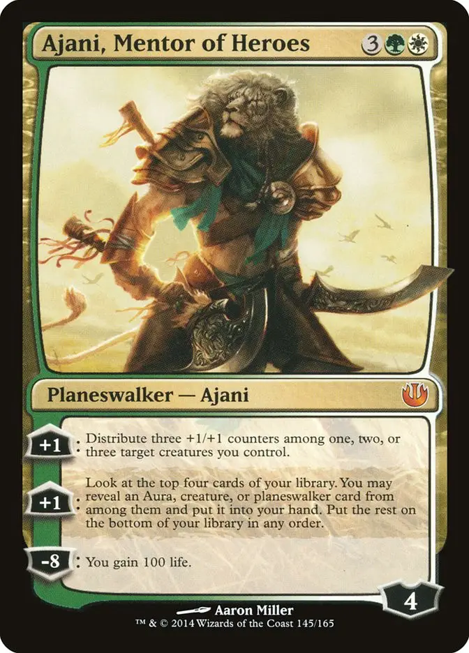 Ajani  Mentor of Heroes (Journey into Nyx)