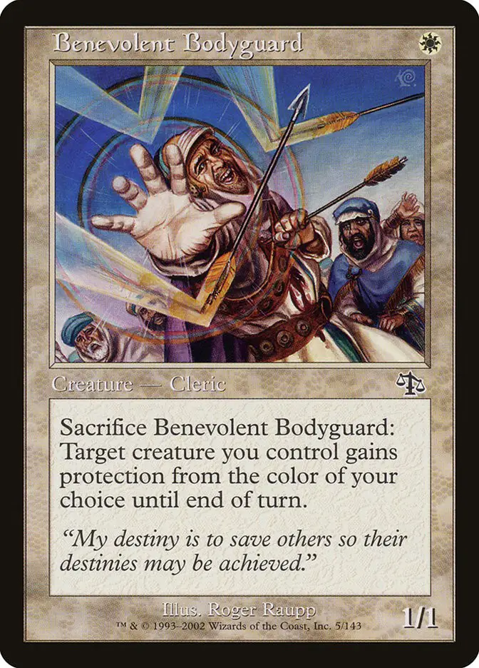 Benevolent Bodyguard (Judgment)