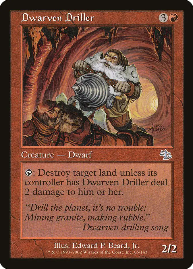 Dwarven Driller (Judgment)
