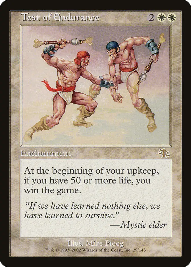 Test of Endurance (Judgment)