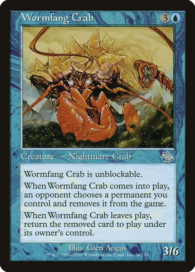 Wormfang Crab (Judgment)