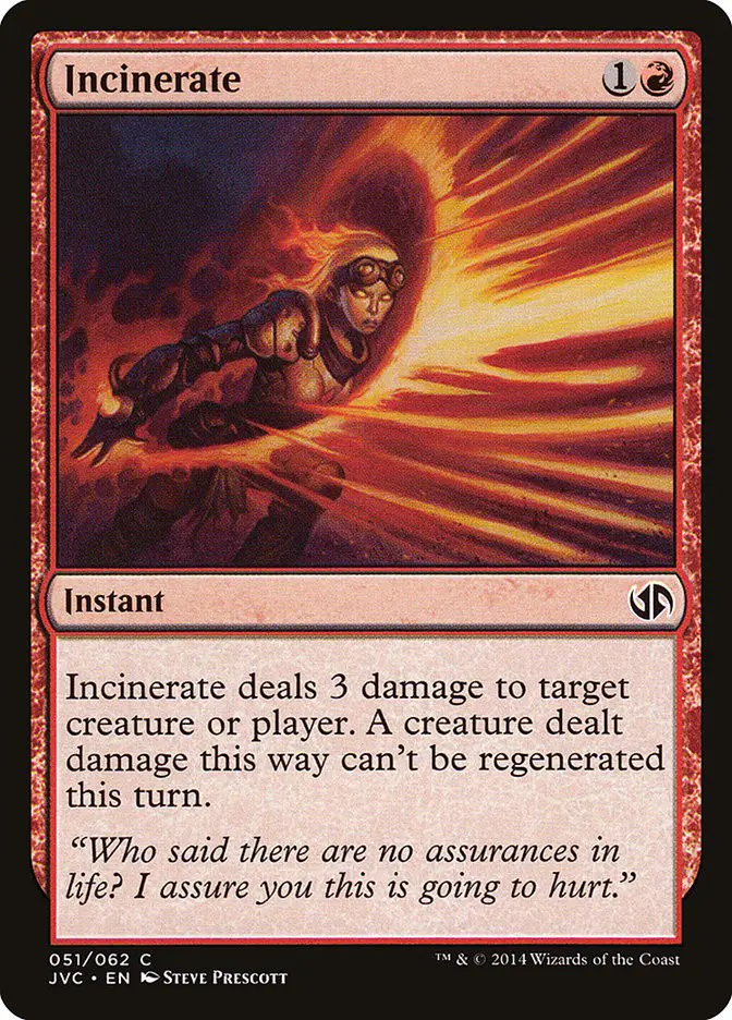 Incinerate (Duel Decks Anthology: Jace vs. Chandra)