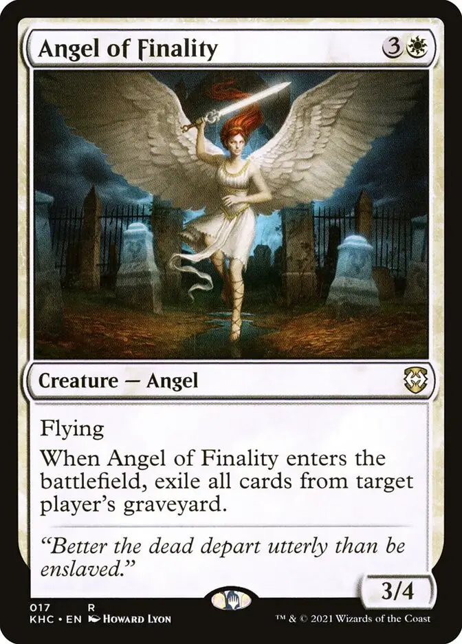 Angel of Finality (Kaldheim Commander)