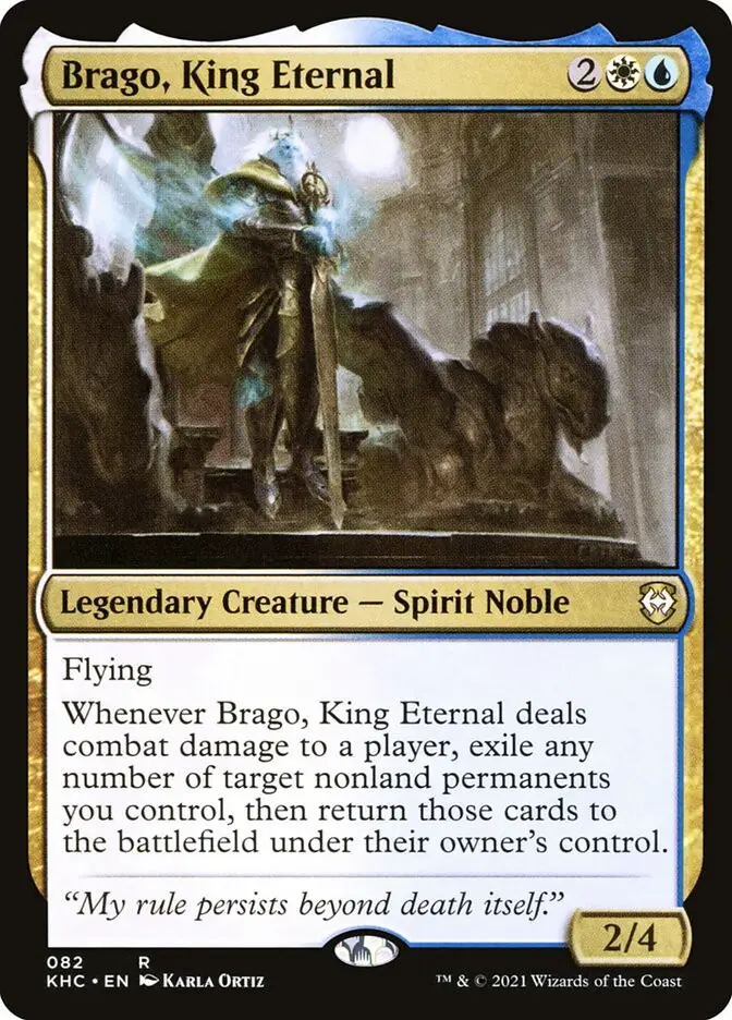 Brago  King Eternal (Kaldheim Commander)