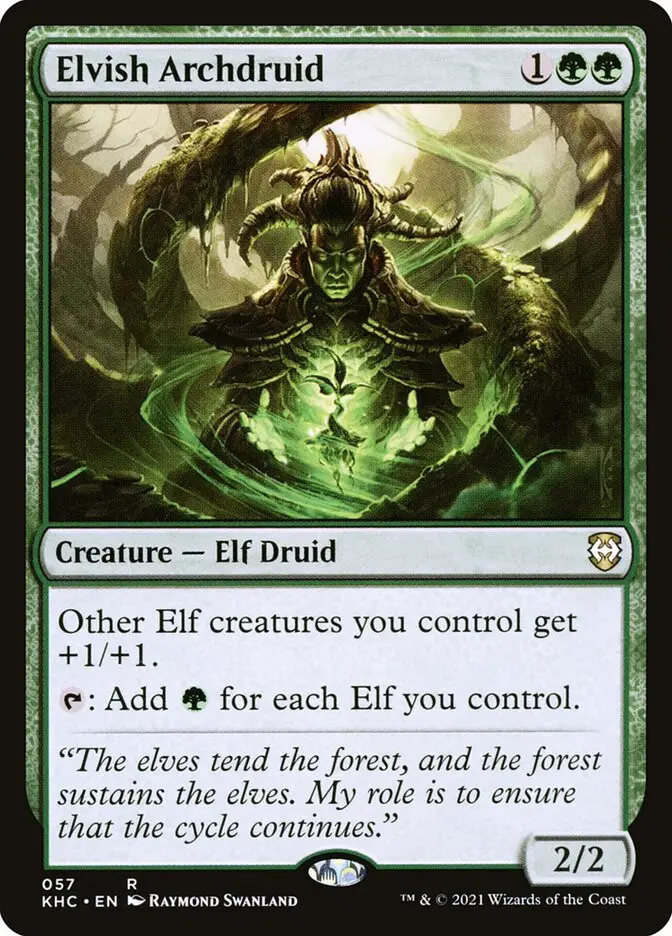 Elvish Archdruid (Kaldheim Commander)