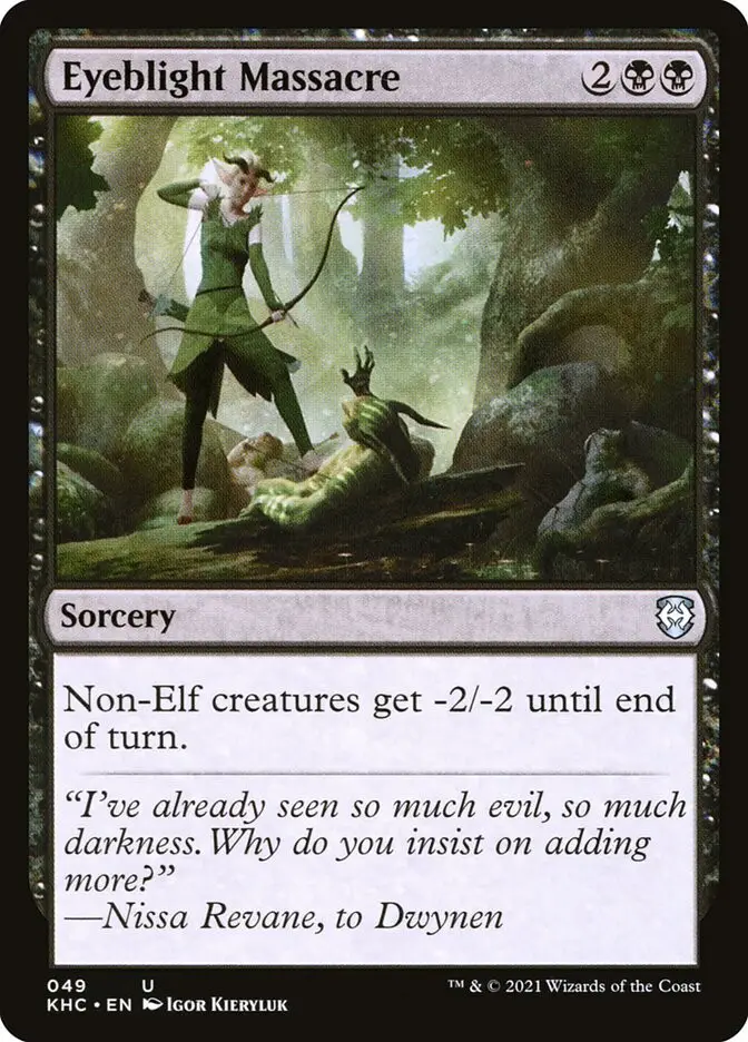 Eyeblight Massacre (Kaldheim Commander)