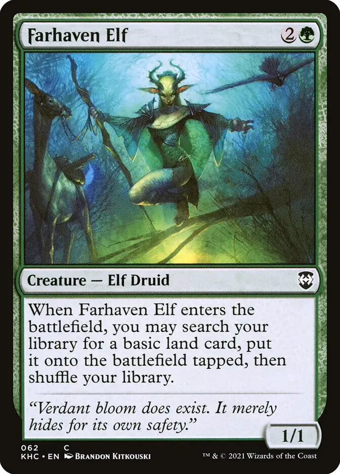 Farhaven Elf (Kaldheim Commander)
