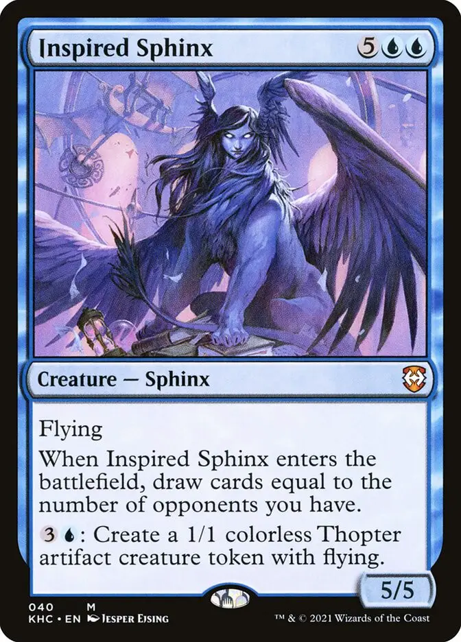 Inspired Sphinx (Kaldheim Commander)