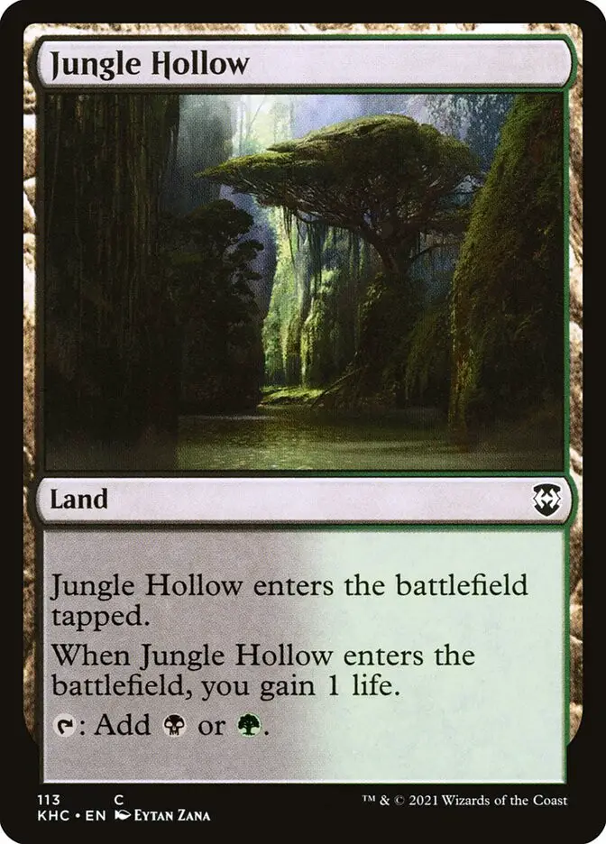 Jungle Hollow (Kaldheim Commander)