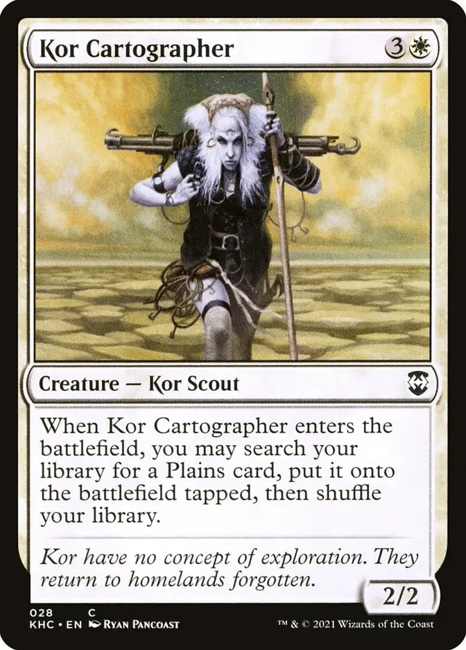 Kor Cartographer (Kaldheim Commander)