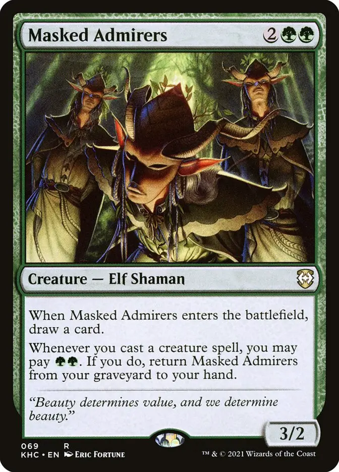 Masked Admirers (Kaldheim Commander)