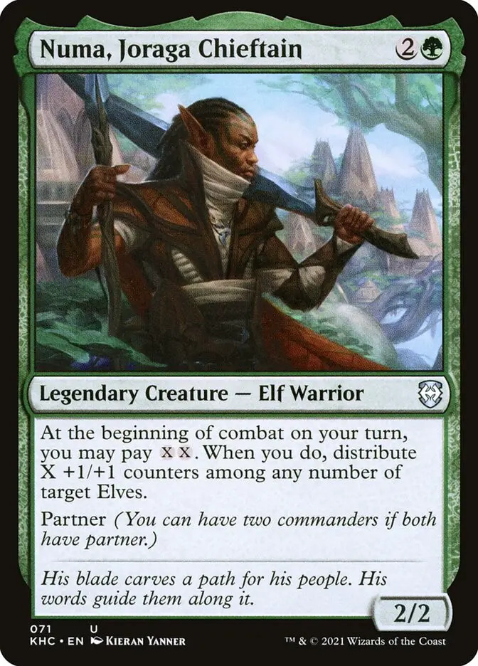 Numa  Joraga Chieftain (Kaldheim Commander)