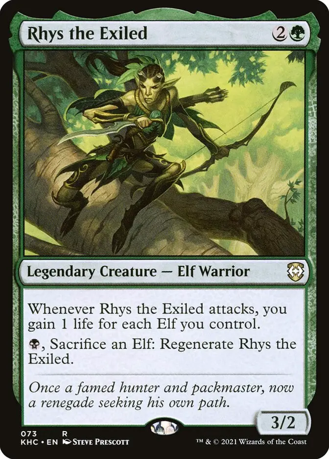Rhys the Exiled (Kaldheim Commander)