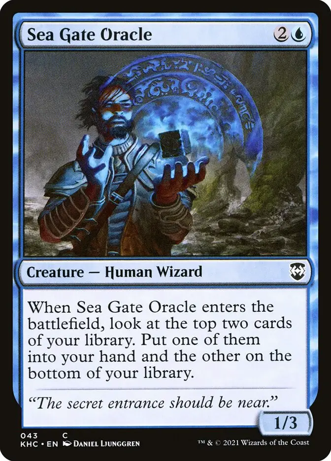 Sea Gate Oracle (Kaldheim Commander)
