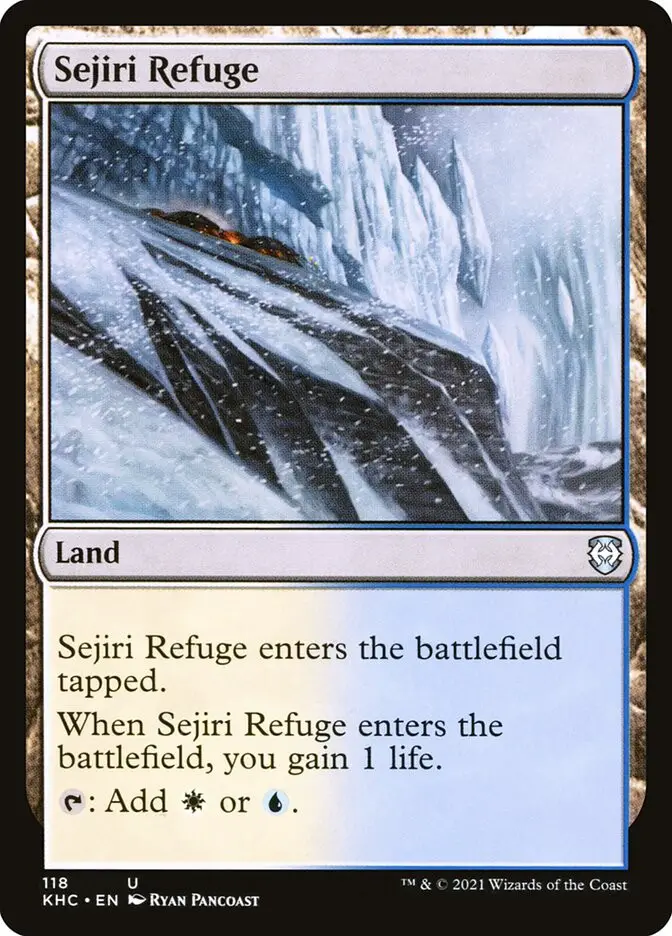 Sejiri Refuge (Kaldheim Commander)