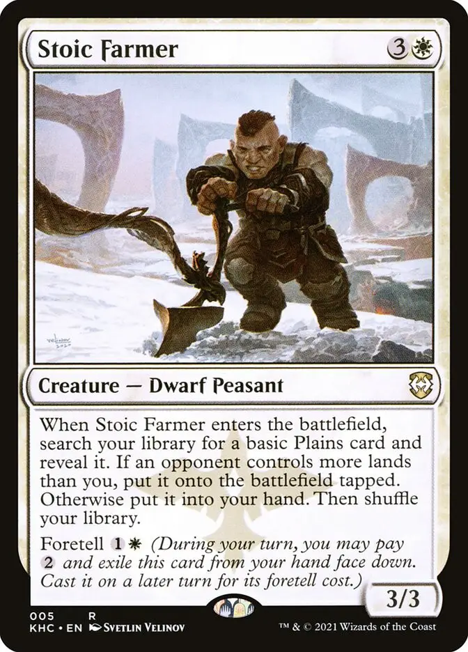 Stoic Farmer (Kaldheim Commander)