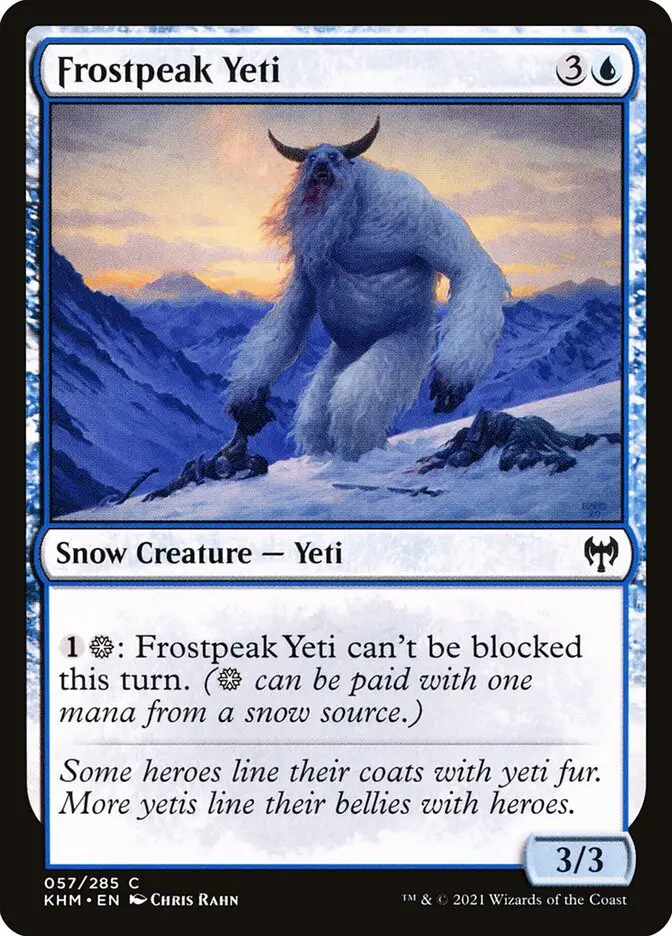 Frostpeak Yeti (Kaldheim)
