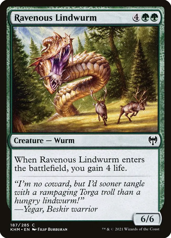 Ravenous Lindwurm (Kaldheim)