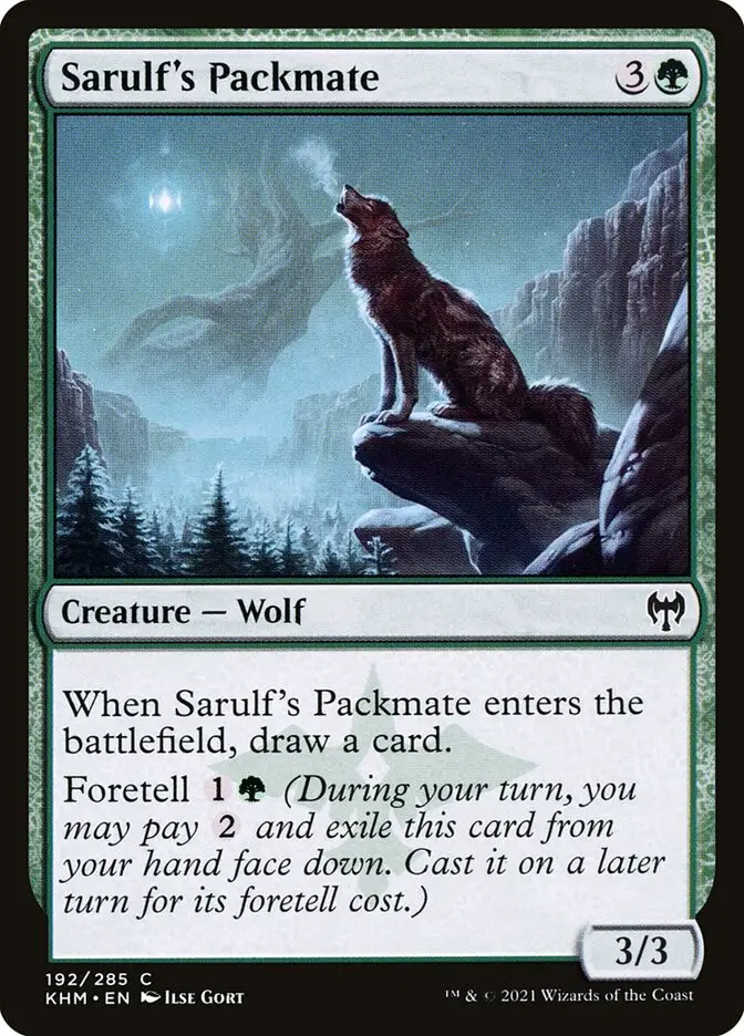 Sarulf s Packmate (Kaldheim)