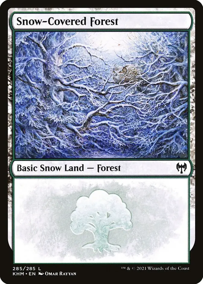 Snow Covered Forest (Kaldheim)