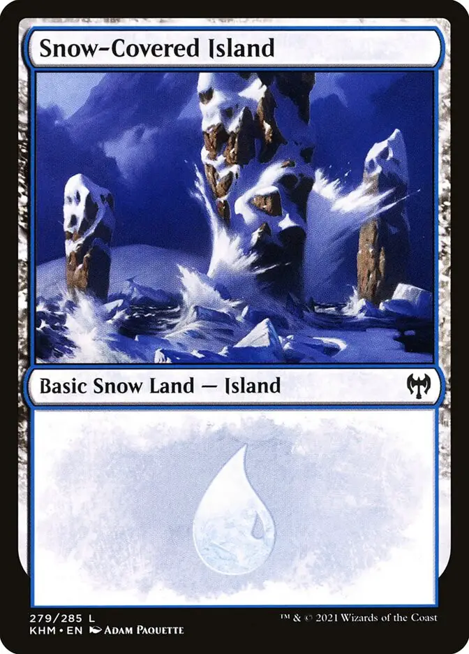 Snow Covered Island (Kaldheim)