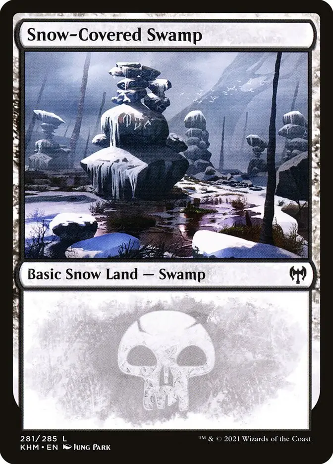 Snow Covered Swamp (Kaldheim)