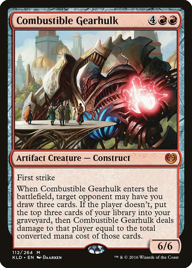 Combustible Gearhulk (Kaladesh)