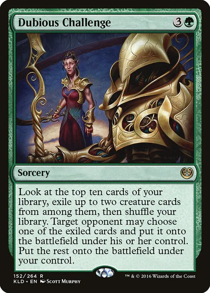 Dubious Challenge (Kaladesh)