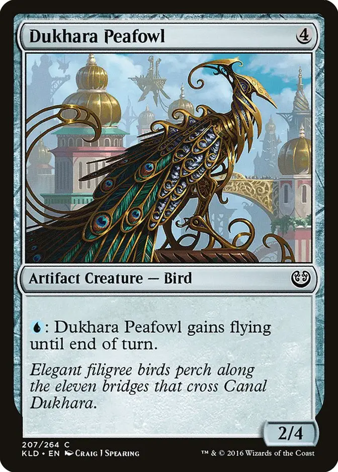 Dukhara Peafowl (Kaladesh)