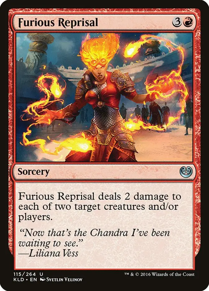 Furious Reprisal (Kaladesh)