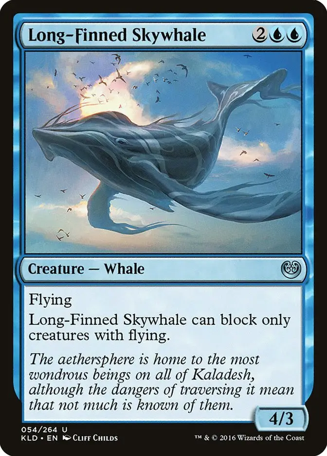 Long Finned Skywhale (Kaladesh)
