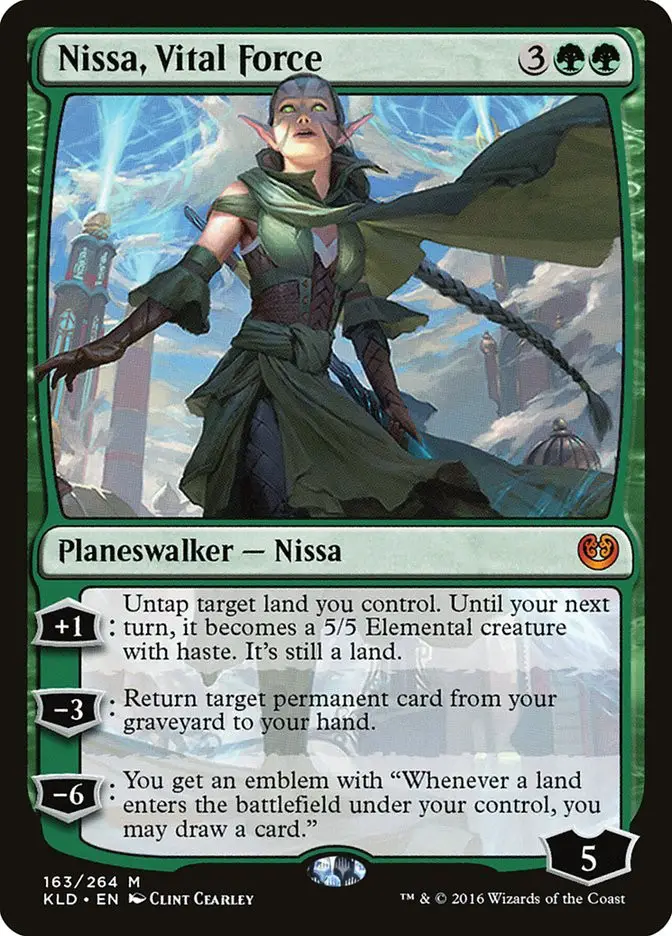 Nissa  Vital Force (Kaladesh)
