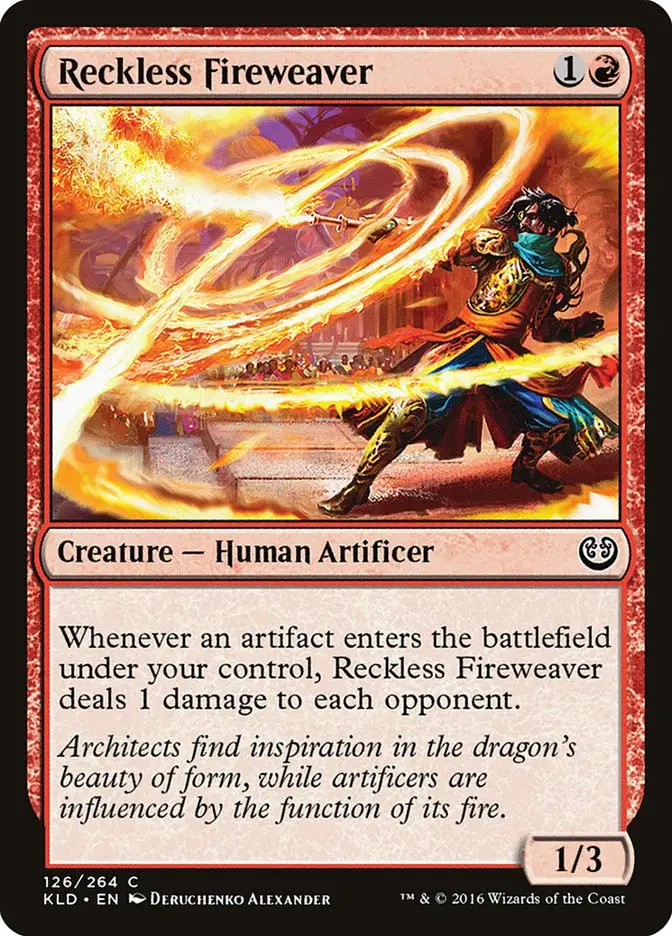 Reckless Fireweaver (Kaladesh)