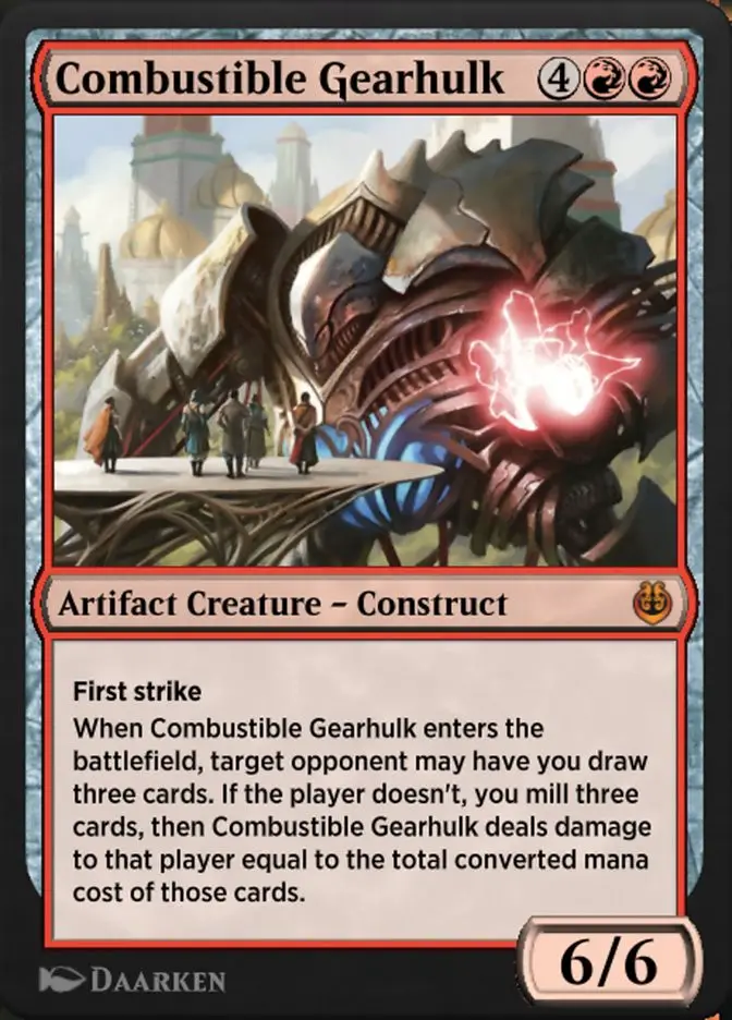 Combustible Gearhulk (Kaladesh Remastered)