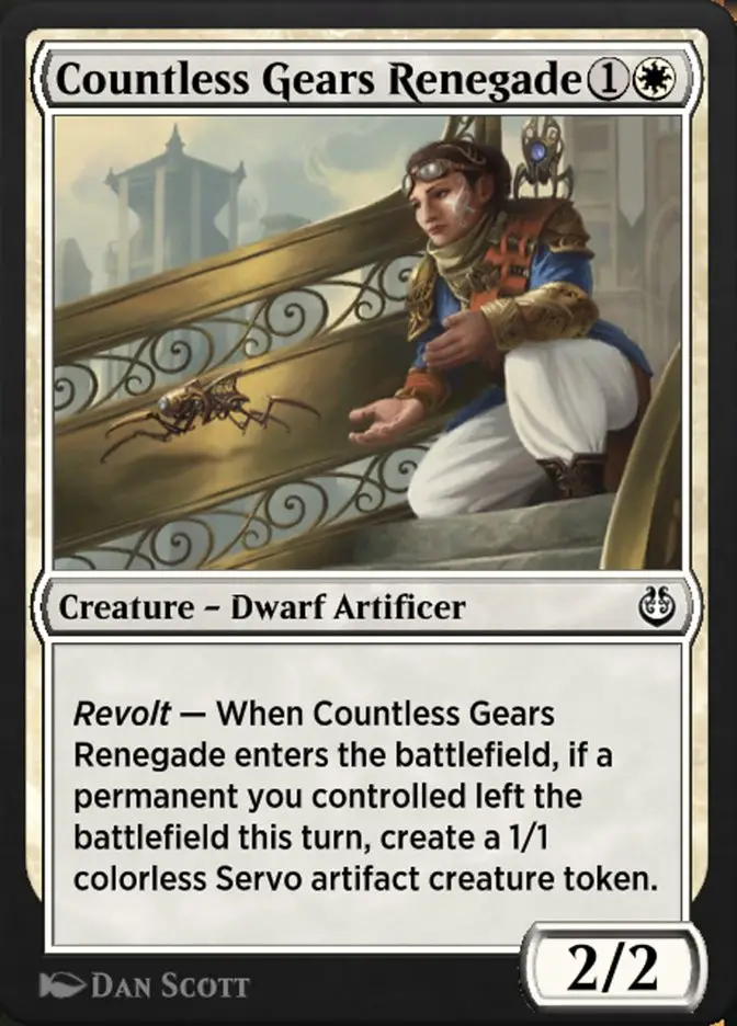 Countless Gears Renegade (Kaladesh Remastered)