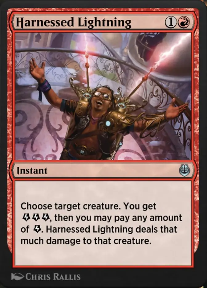 Harnessed Lightning (Kaladesh Remastered)