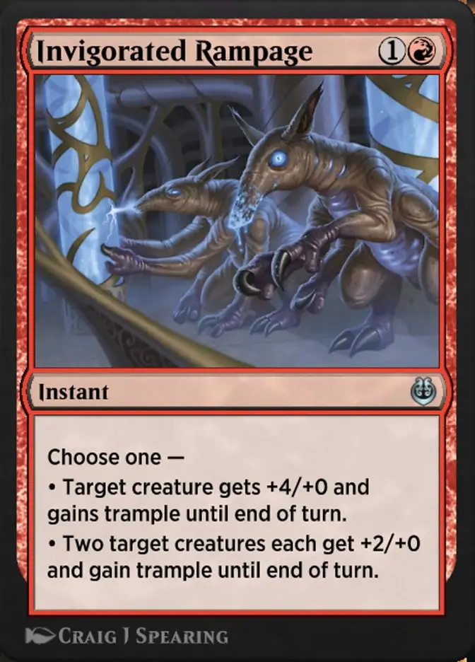 Invigorated Rampage (Kaladesh Remastered)