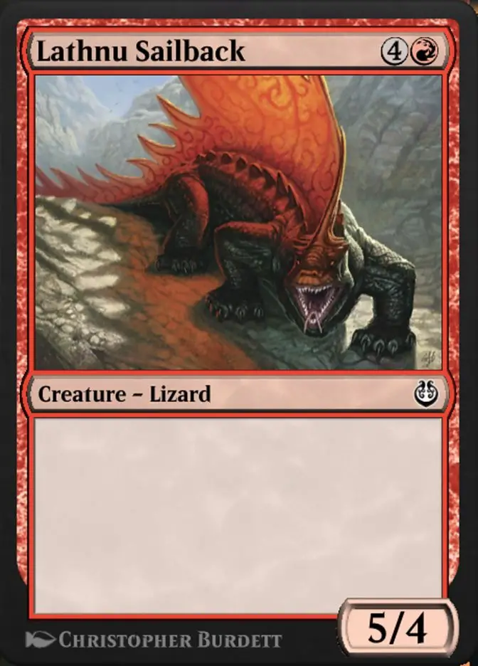 Lathnu Sailback (Kaladesh Remastered)