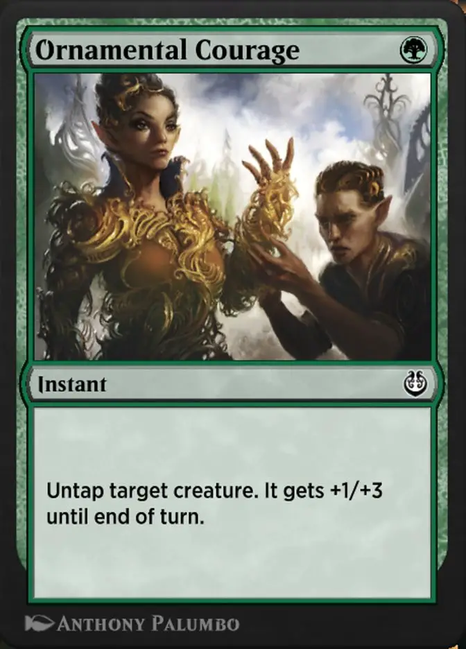 Ornamental Courage (Kaladesh Remastered)