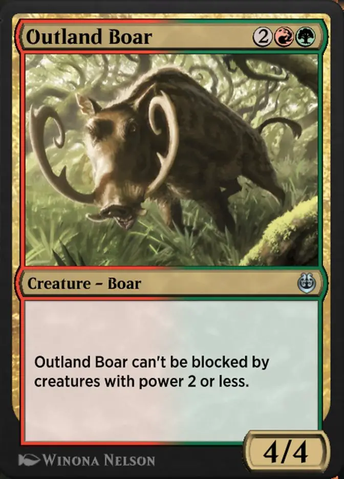 Outland Boar (Kaladesh Remastered)