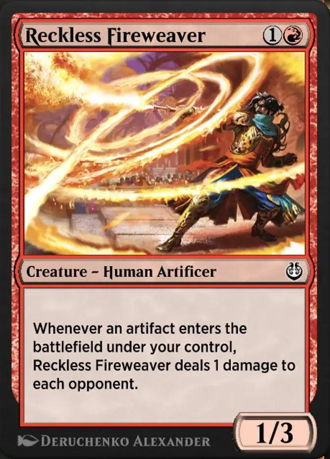Reckless Fireweaver (Kaladesh Remastered)