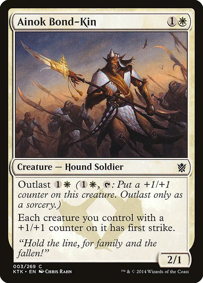 Ainok Bond Kin (Khans of Tarkir)