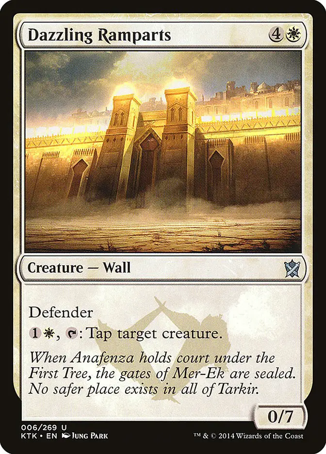 Dazzling Ramparts (Khans of Tarkir)
