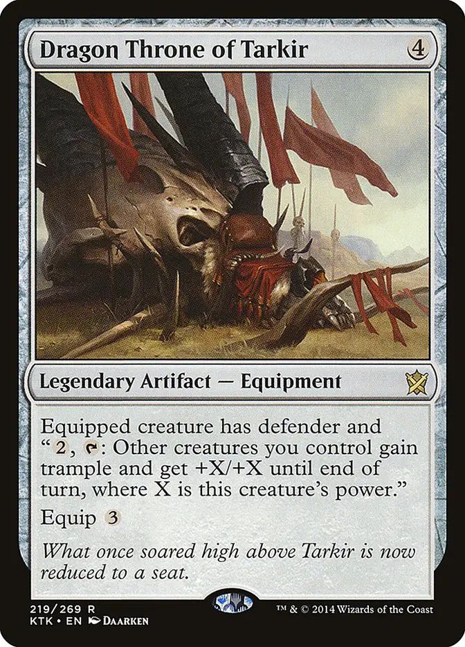 Dragon Throne of Tarkir (Khans of Tarkir)