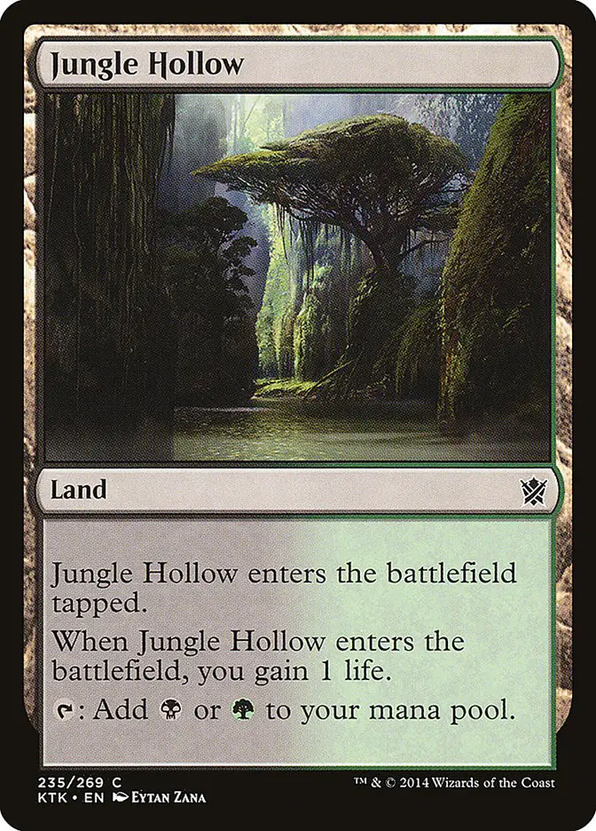 Jungle Hollow (Khans of Tarkir)